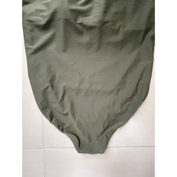 Swimsuits For All Swim One Piece Swimsuit Halter Fringe Swimwear - Picture 5 of 7